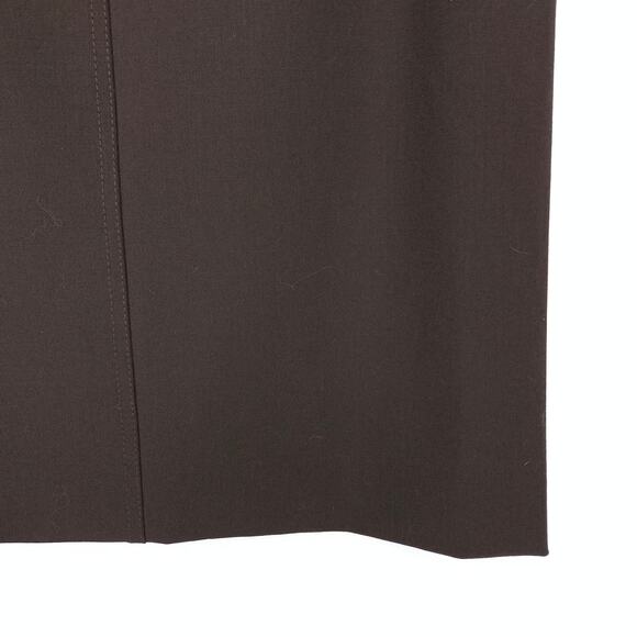 Piazza Sempione Skirt Women's Size 46 US 10 Straight & Pencil Wool Blend Brown - Picture 4 of 6